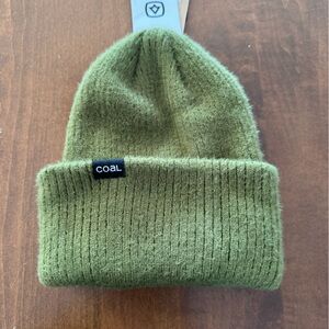 Coal Women's Olive Knit Beanie